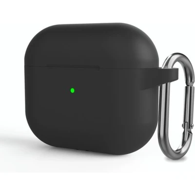 Afbeelding van AirPods 3 hoesje TPU Slim fit series Zwart bescherming voor uw Optimale jouw