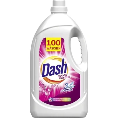 Afbeelding van Dash Vloeibaar Wasmiddel Kleur Fris 100 wasbeurten 5L