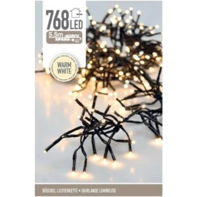 Afbeelding van Perfectled Kerst Led Clusterverlichting 5.5M 768 Leds Ip44 Warmwit