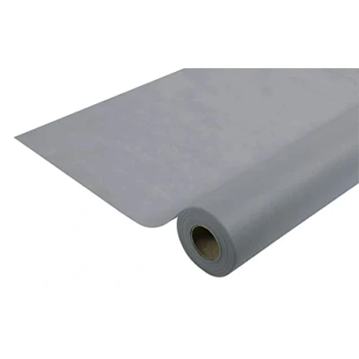 Afbeelding van Pro Nappe Ref. R785031I wegwerptafelkleed in spingebonden vlies rol van 50 m lang en 1,20 breed kleur kiwi groen scheurvaste stof, waterafstotend afwasbaar