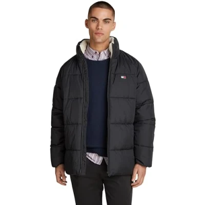 Afbeelding van Tommy Jeans Heren TJM POLY PUFFER DM0DM20003 andere jassen, Zwart (zwart), M, M
