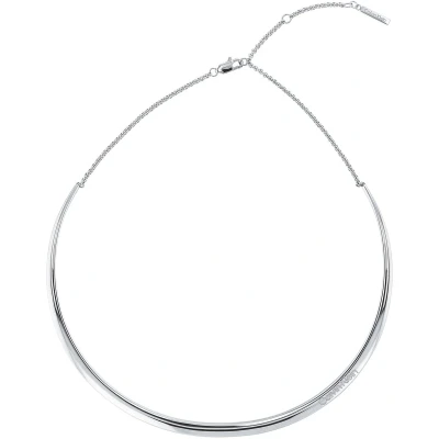 Afbeelding van Calvin Klein CJ35000012 Ketting Choker Sieraad Staal Zilverkleurig 8 mm breed