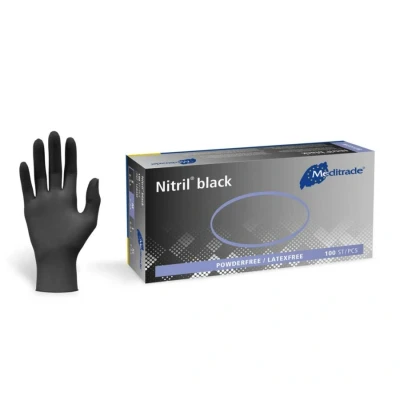 Afbeelding van Nitril black Gr. M 100 Handschuhe