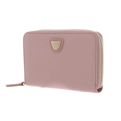 Afbeelding van COCCINELLE Leren Portemonnee Lucilla Zip Around Wallet New Pink Roze