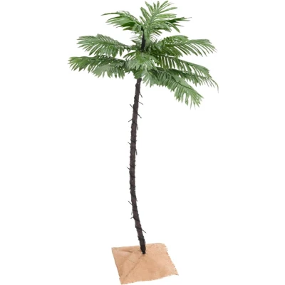Afbeelding van Palmboom LED 96 LED&#039;s warmwit 180 cm