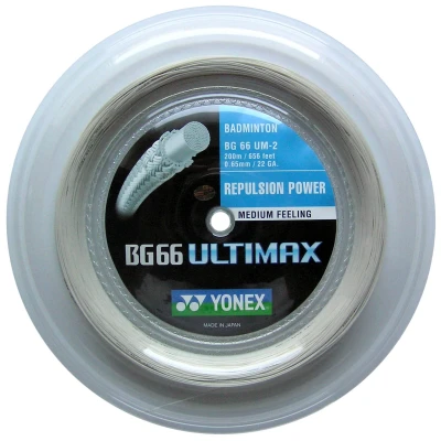 Afbeelding van Yonex BG 66 Ultimax White 200 meter