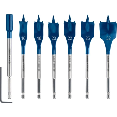 Afbeelding van Bosch Speedborenset inclusief verlenstuk 152mm 7 delig diameter 16 32mm