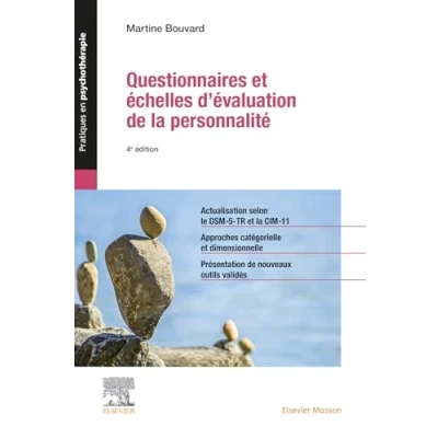 Afbeelding van Questionnaires et échelles d&#039;évaluation de la personnalité