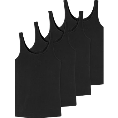 Afbeelding van uncover by Schiesser 4 PACK Hemd, Dames, Maat: Small, Schwarz