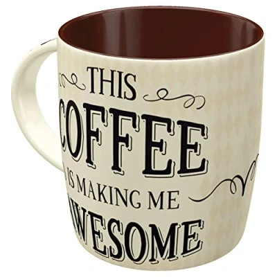 Afbeelding van Nostalgic Art koffiemok This Coffee is making me Awesome