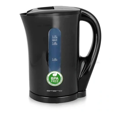 Afbeelding van Emerio WK 123483 Waterkoker, Zwart, 1.7 l, 2200 Watt