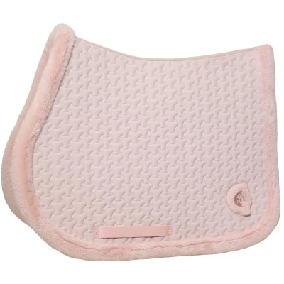 Afbeelding van Kentucky Zadeldekje Fake Fur Onion Quilt Springen Oud Rozeverkocht door Agradi
