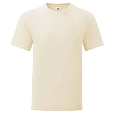 Afbeelding van Fruit of the Loom 3 stuks Iconic T heren shirt meerpak maat S 5XL, naturel, M