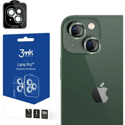 Afbeelding van Apple iPhone 15 Plus 3mk Lens Protection Pro Alphine green