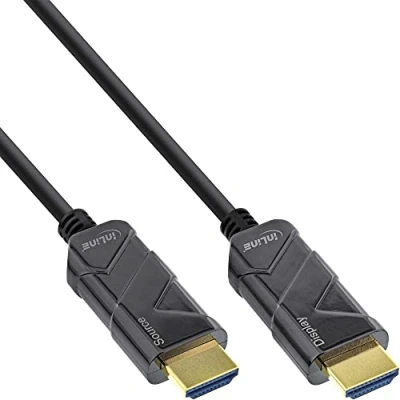 Afbeelding van InLine 17915I HDMI kabel 15 m Type A (Standaard) Zwart