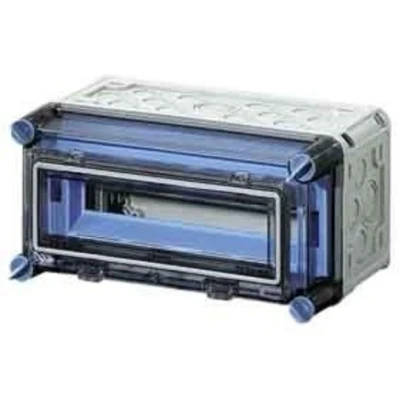 Afbeelding van Hensel mi automatenbehuizing ip65 12 mod klapdeksel bm1 300x150mm pe nul 1111