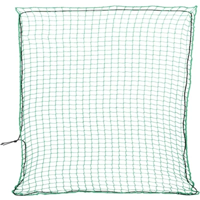 Afbeelding van vidaXL Aanhangwagennet elastisch touw 4x4 m polypropeen groen