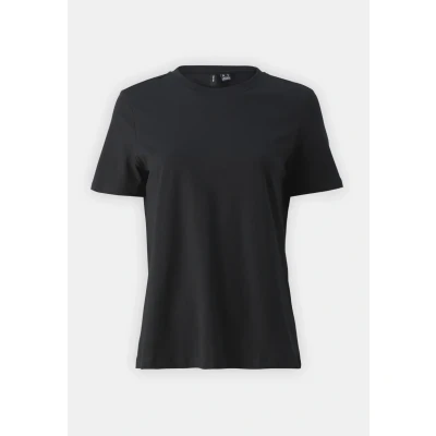 Afbeelding van Vero Moda Vmpaulina SS Tshirt basic, Dames, Maat: XS, Black