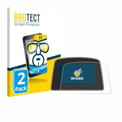 Afbeelding van BROTECT Screenprotector voor PowaKaddy C2i Folie Beschermfolie transparant (2 Stuks)