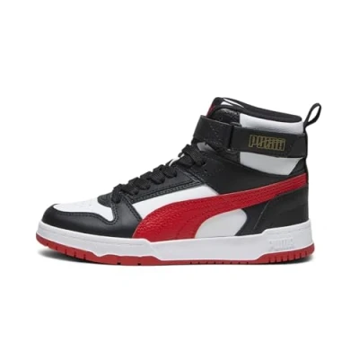 Afbeelding van PUMA Youth RBD Game White For All Time Red Black Gold Schoenmaat 35,5