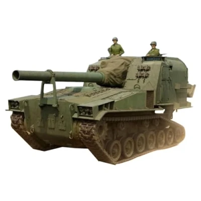 Afbeelding van 1:35 I Love Kit 63547 M53 155mm Self Propelled Howitzer Plastic Modelbouwpakket