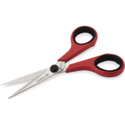 Afbeelding van Mundial Professionele Naaisterschaar 14.5 cm Microvertanding Soft Grip Rood