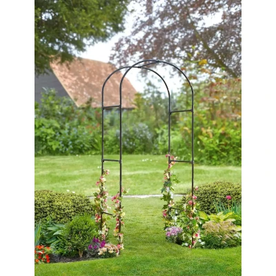 Afbeelding van Smart Garden Products Chelsea Rozenboog Rond 228 x 100 cm Metaal