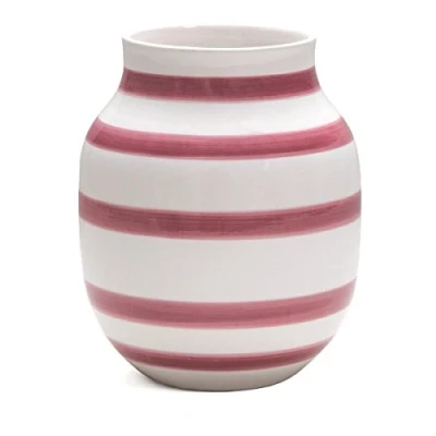 Afbeelding van Kahler Design Omaggio Vaas Hoogte 20 cm Rose/Wit
