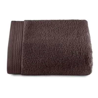 Afbeelding van RIZO Top Towel 1 douchehanddoek, badhanddoek, 100% gekamd katoen, 600 g/m², 70 x 140 cm, bruin