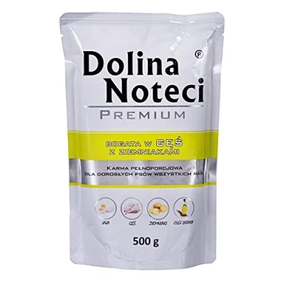 Afbeelding van Dolina Noteci Droogvoer voor honden, 500 g, ganzen Potato Sachetka, 10 stuks