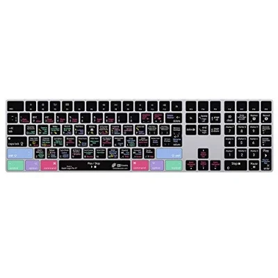 Afbeelding van KB Covers Logic Pro X Keyboard Cove for Apple Keyboard+Num toetsenbord cover