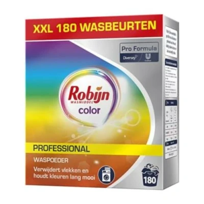 Afbeelding van Robijn Professional Wasmiddel Poeder Gekleurde Was 180 Wasbeurten 8 kg