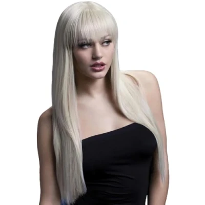 Afbeelding van Lange Stijle Pruik Blond