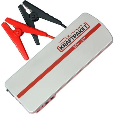 Afbeelding van Dino 136102 12V 600A Starthulpapparaat, 66,6Wh, 18000mAh, Zilver