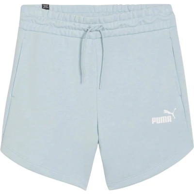 Afbeelding van Puma Essentials HIGH Waist Kvinna Shorts, Dames, Maat: Small, Turquoise surf