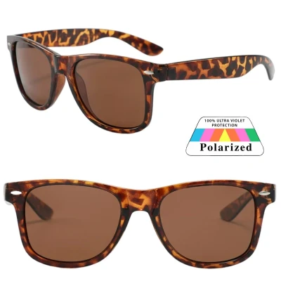 Afbeelding van Fako Sunglasses® Zonnebril Classic Polarised Polariserend Gepolariseerd Polarized Heren Dames Luipaard