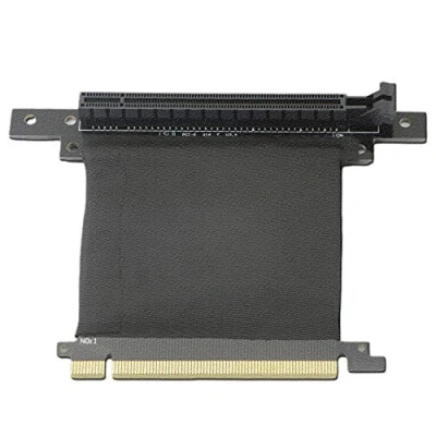 Afbeelding van GINTOOYUN Pci E 16X Riser Card,PCI Express 3.0 Verlengkabel 90 Graden Hoge Snelheid Card 70mm