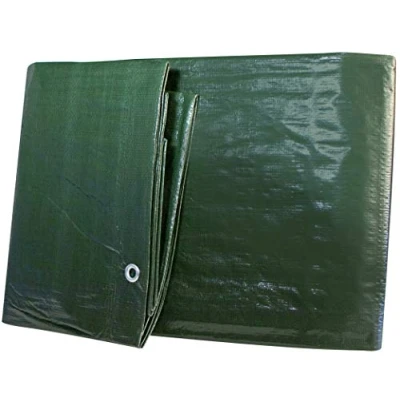 Afbeelding van Windhager Tarpaulin LIGHT, 07040, houten beschermingszeil, multifunctioneel zeil, afdekzeil voor buiten, stofzeil, gramgewicht 80 g/m², 4 x 6 m