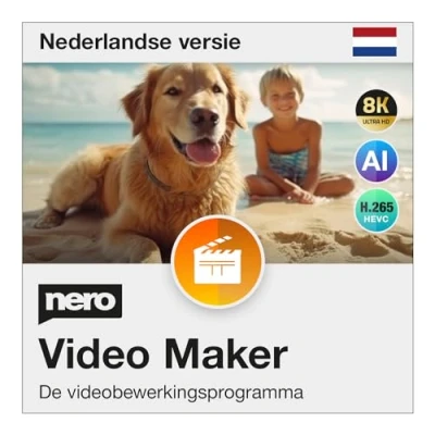 Afbeelding van Nero Video Maker 2024 Het Origineel Editor Videobewerking Levenslange licentie Windows 11, 10, 8, 7