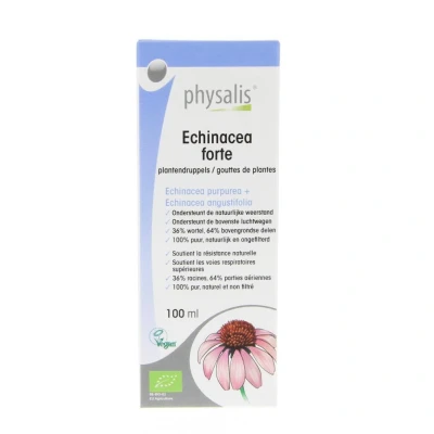 Afbeelding van Physalis Echinacea Forte Plantendruppels Bio, 100 ml