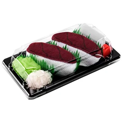 Afbeelding van Rainbow Socks Man Vrouw Sushi Box Tonijn 1 Paar Maat EU 41 46