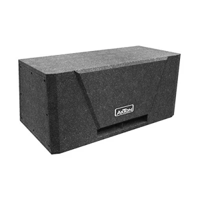 Afbeelding van Axton ATB216 Autosubwoofer Subwoofer in kist 2x 16cm woofers 250Watt Bandpass behuizing