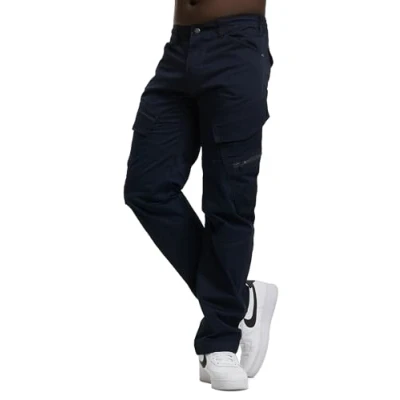 Afbeelding van Brandit Heren Adven Slim Fit Pants vrijetijdsbroek, navy, XL Slank