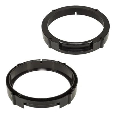 Afbeelding van tomzz Audio 2849 001 Luidspreker Ringen Adapter geschikt voor Seat Ibiza 6l Leon 1p voordeur en achterdeur 165mm DIN Luidsprekers