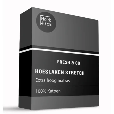 Afbeelding van Luxe Boxspring Hoeslaken 120x200 cm Jersey Stretch Signature