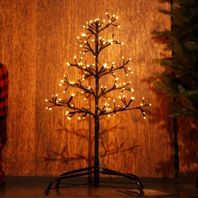 Afbeelding van LED kerstboom 78 cm (140 LEDs, Fonkelend, Binnen/Buiten)