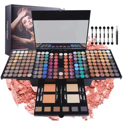 Afbeelding van CHSEEO Multifunctionele make upset Pro upcadeauset up Essential Starter Kit All in One Lipgloss Blush Brush Oogschaduwpalet Hoog gepigmenteerd cosmetisch palet #5