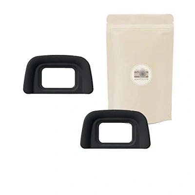 Afbeelding van X2 DK20 rubberen oogschelp voor zoeker Nikon type DK 20 compatibel met camera D50 D60 D70 D70s D300 D300S D600 D3000 D3100 D5200 D5300 D5500 ADD APTOUT merk FR: ANS
