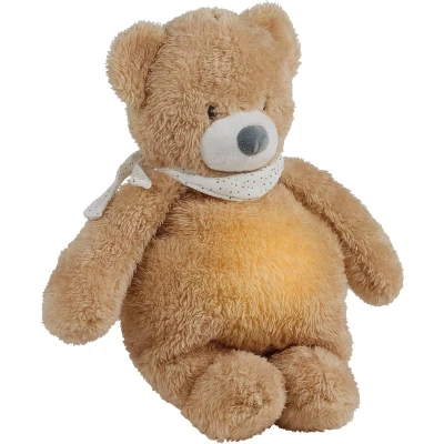 Afbeelding van Nattou Nachtlamp Knuffel Sleepy Bear Bruin