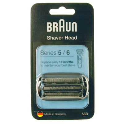Afbeelding van braun 81746550 scheerkop scheerapparaat combipack 53B/ schersystem KP53B zwart